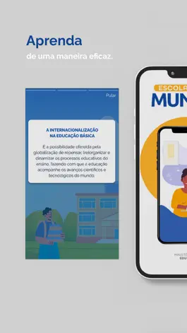 Game screenshot Escolas pelo Mundo apk