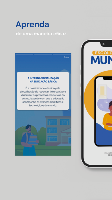 Escolas pelo Mundo Screenshot