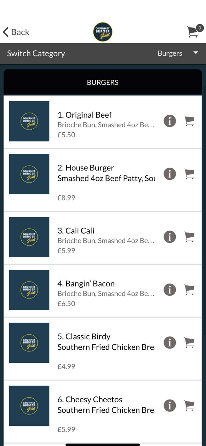 Gourmet Burger Joint