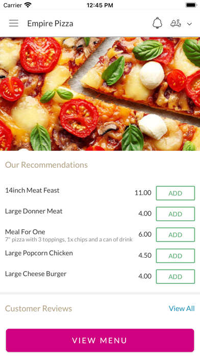 Empire Pizza Liverpool Screenshot
