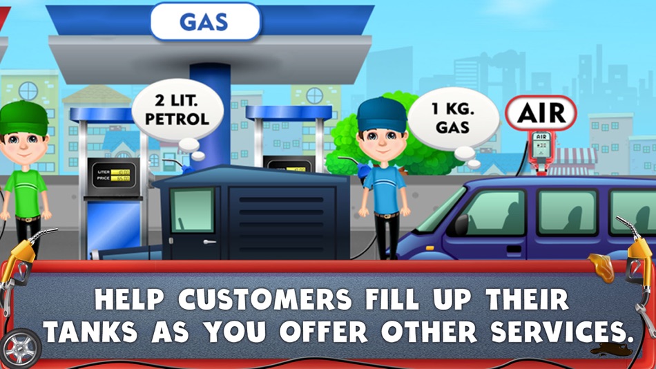 #6. Gas Station Simulator (iOS) 由: Pooja Mehta