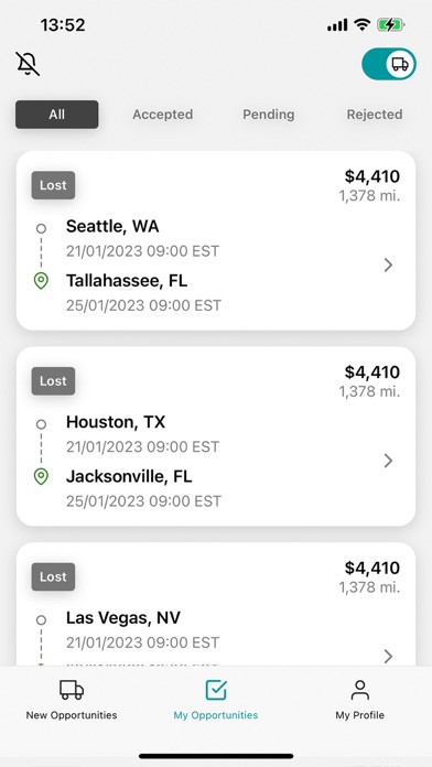 Everest Drivers App Screenshot