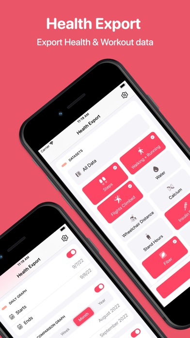 Health App Data Export Toolのおすすめ画像1