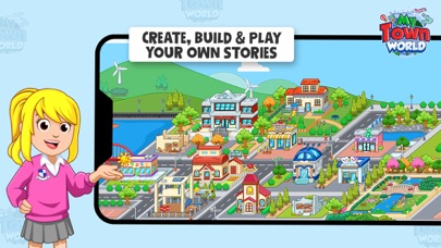 My Town World Games for Kids screenshot 1