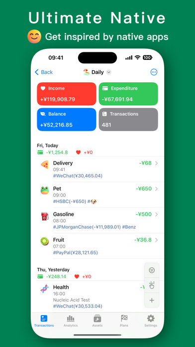 MoneyThings - Finance Tracker Screenshot