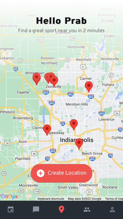 QuickSports - Sports Near You Screenshot