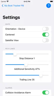 my boat tracker plus iphone screenshot 2