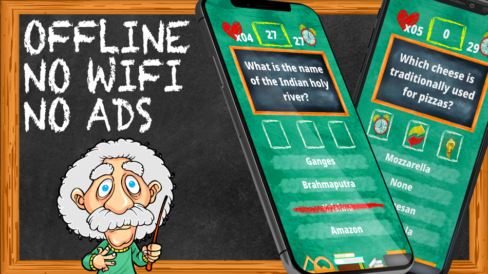 #4. Quiz Offline Games No WIFI Fun (iOS) 由: Quartz Games LLC