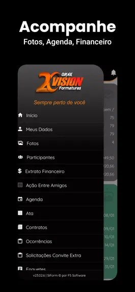 Game screenshot Vision Formaturas apk