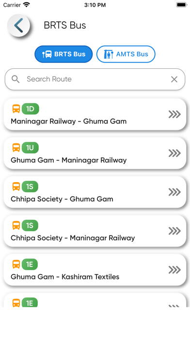 Ahmedabad Metro & BRTS Bus App Screenshot