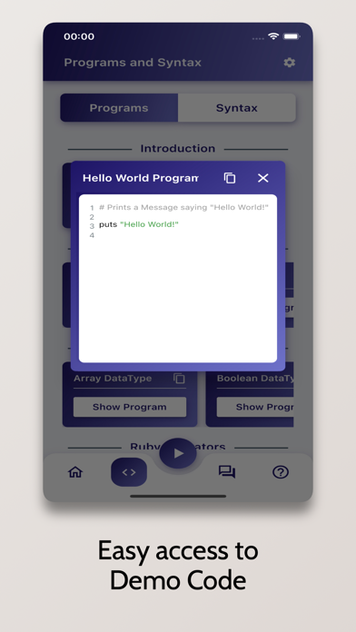 Learn Ruby - OnePercent Screenshot