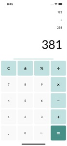 Portable Calculator screenshot #1 for iPhone