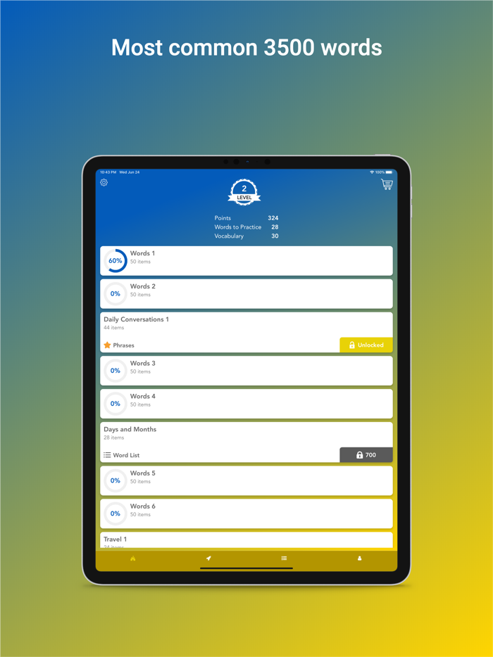 Tobo Ukrainian Vocabulary