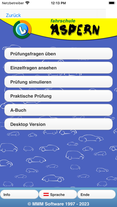 Fahrschule Aspern Screenshot