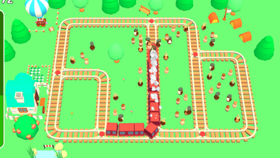Train Games Racing Car Puzzle Screenshot
