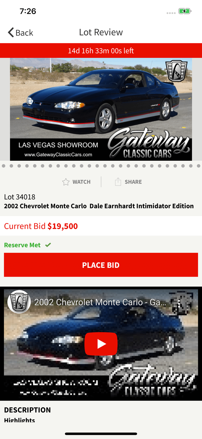 Gateway Classic Auctions