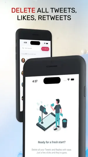 Tweet Deleter: X Post Cleaner screenshot 1