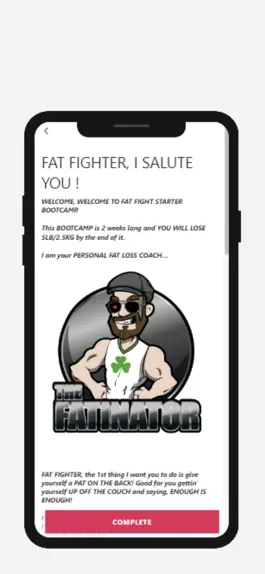 Game screenshot fat fight bootcamp apk