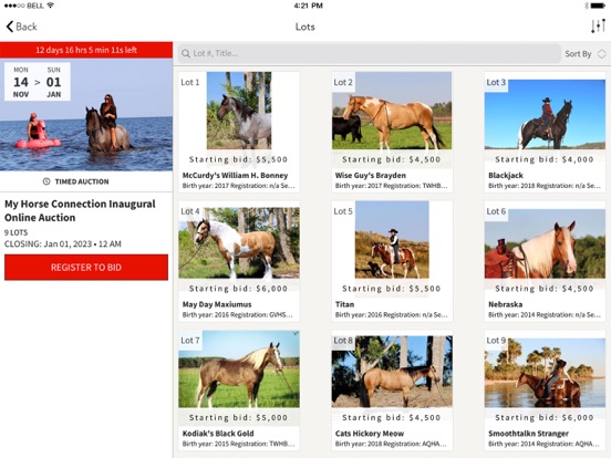 My Horse Connection iPad screenshot 2 - Shopping app