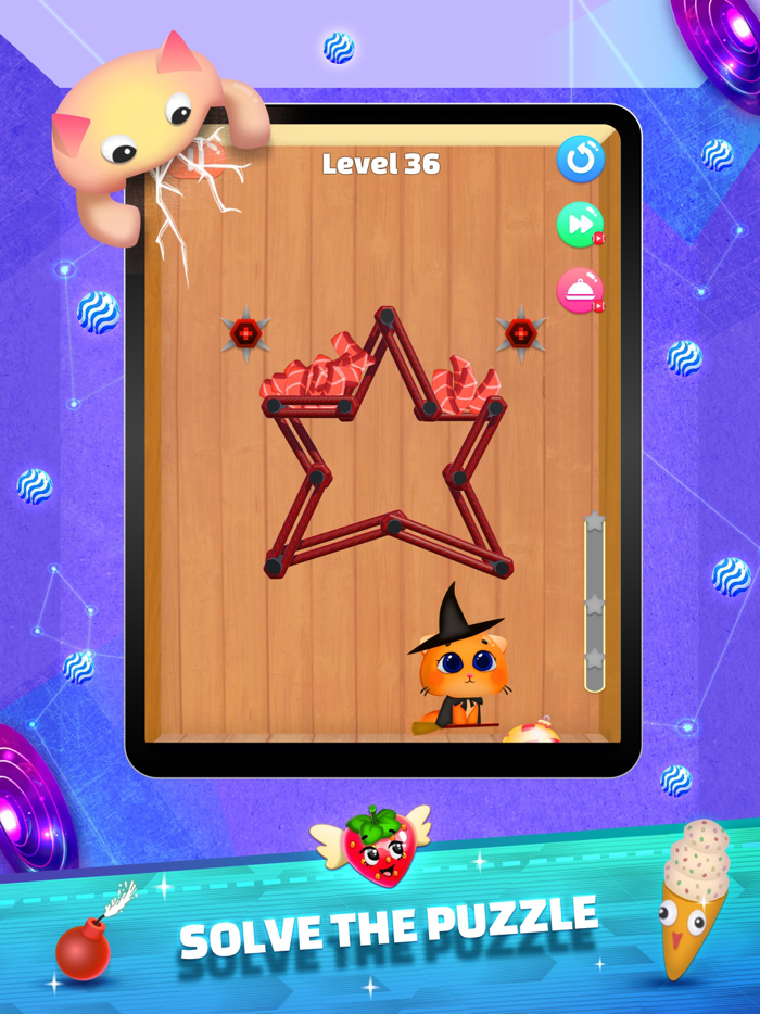 Feed The Pet Rubber Puzzle