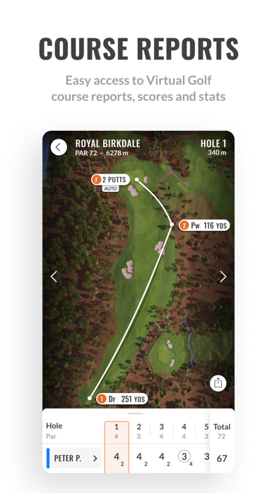 TrackMan Golf Screenshot