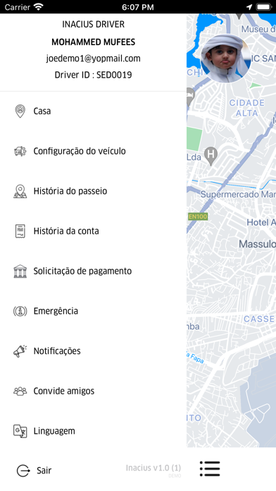 INACIUS TÁXI - DRIVER Screenshot