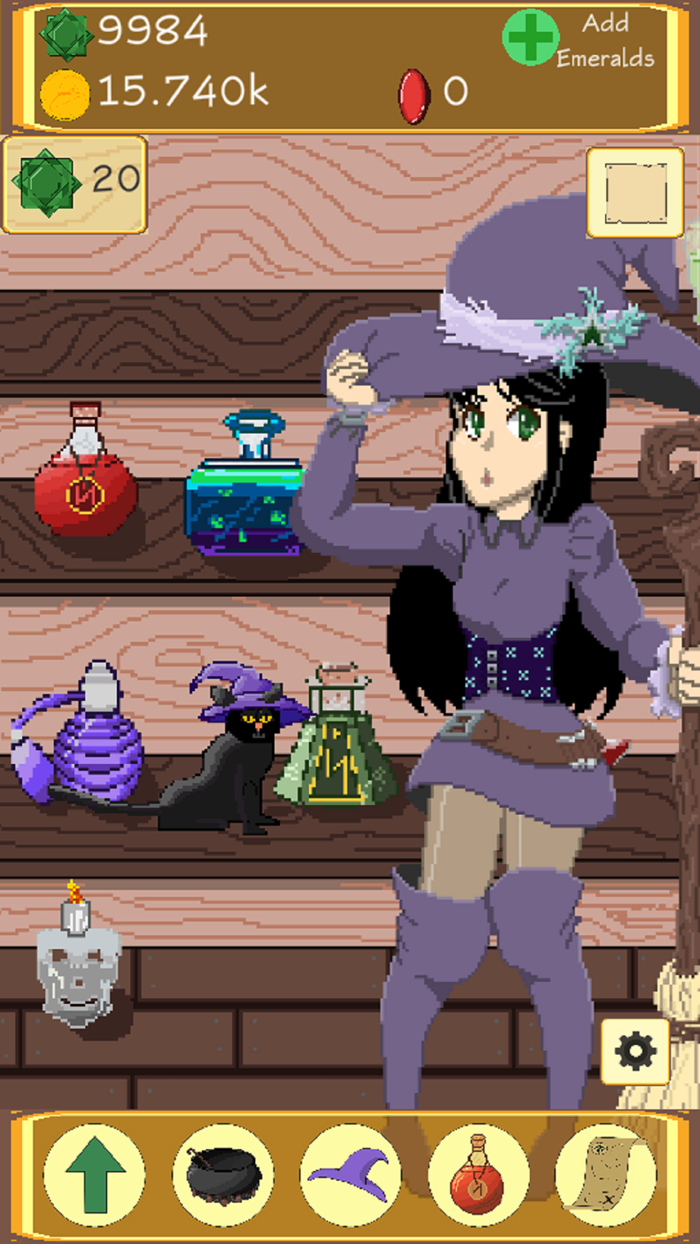 Idle Witch Brewer