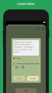 habit tracker - forest iphone screenshot 2