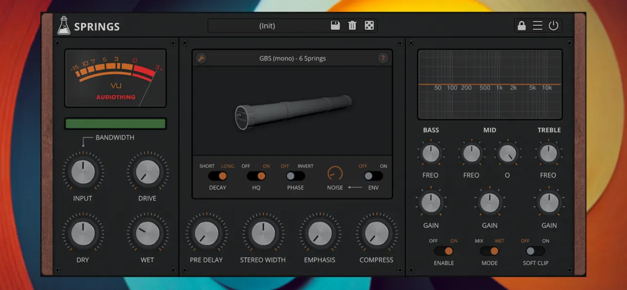 #1. Springs - Vintage Reverbs (iOS) Av: AudioThing Ltd.