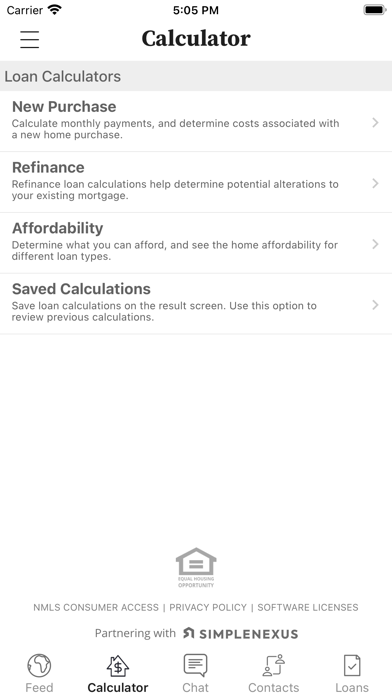 HomePride Lending Screenshot