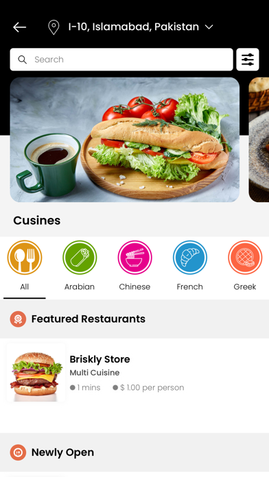 Briskly Customer Screenshot