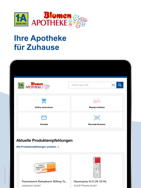 Screenshot #4 pour Blumen-Apotheke Schönenberg