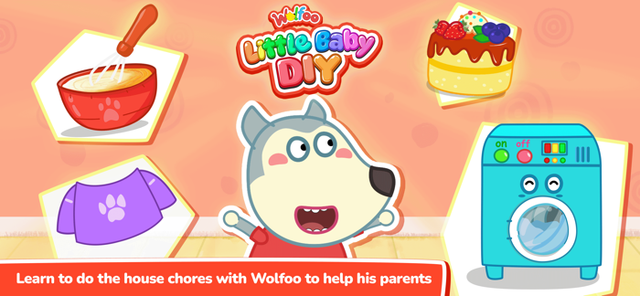 Wolfoo Learns Little Baby DIY