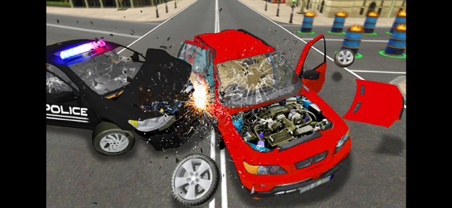 極端車禍遊戲:員警漂移員警追逐最大拆除德比模擬器2020