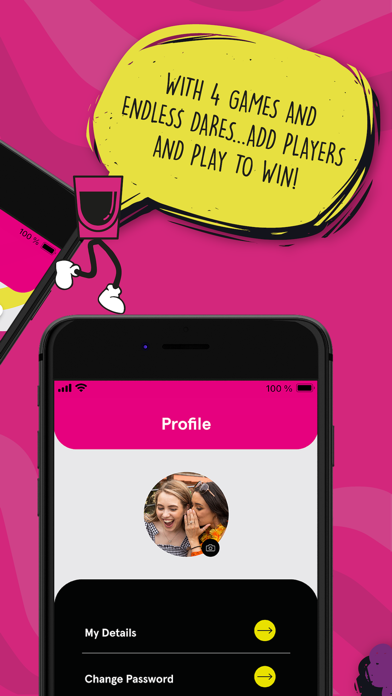 Leglapp - Party App Screenshot