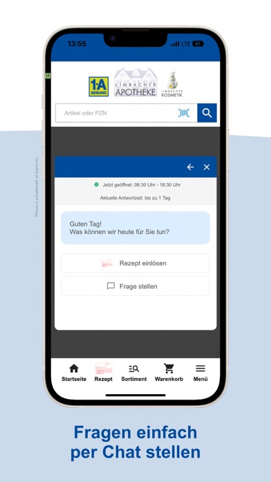 Limbacher Apotheke Schmelz Screenshot