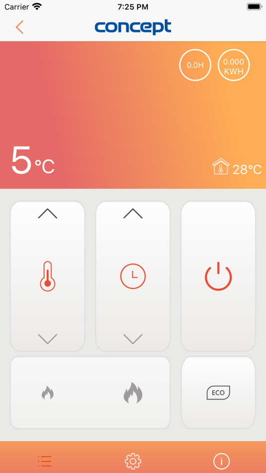 #4. Concept Heating (iOS) Podle: Jindrich Valenta - Concept