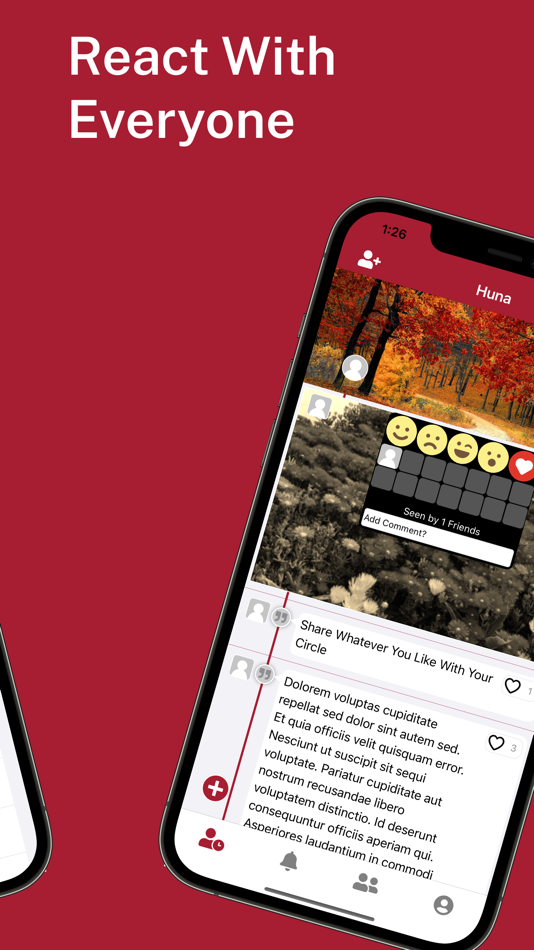 #4. Huna - Your Circle (iOS) 由: SARAB GHAYM COMPANY FOR INFORMATION TECHNOLOGY