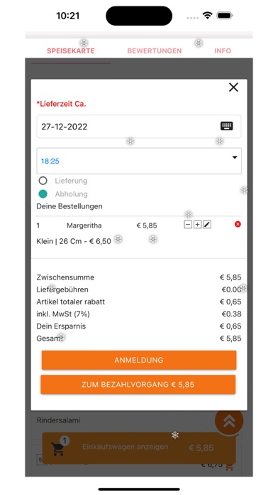 David Pizza Screenshot