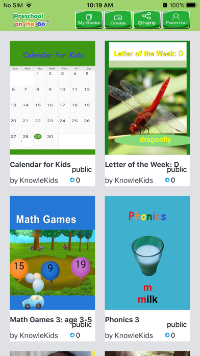 Screenshot #1 pour Preschool on the Go