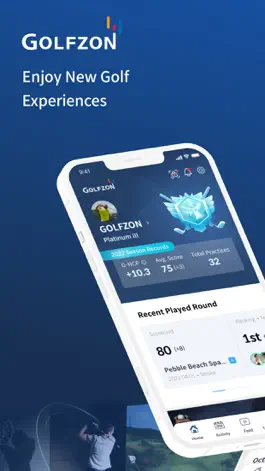 Game screenshot GOLFZON Global mod apk