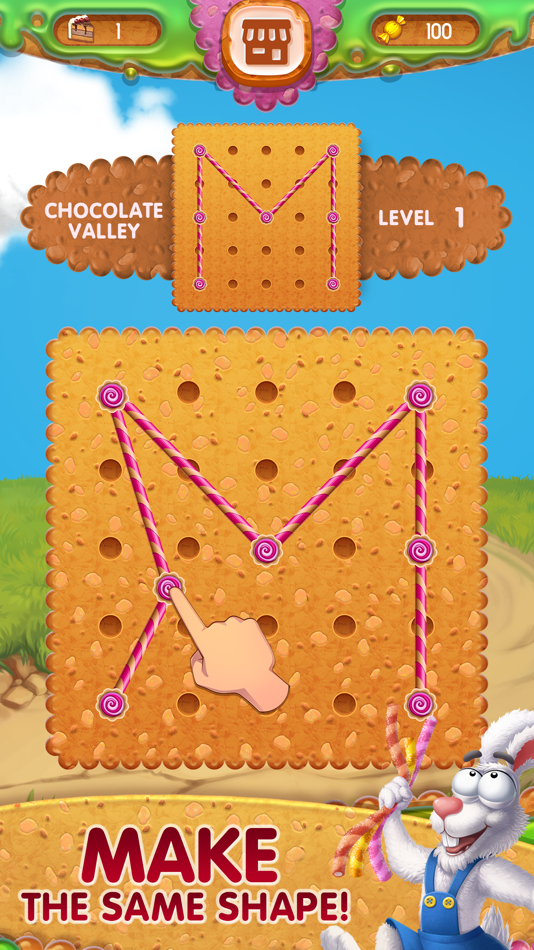 #1. Toffee : Line Puzzle (iOS) 由: URMOBI LTD
