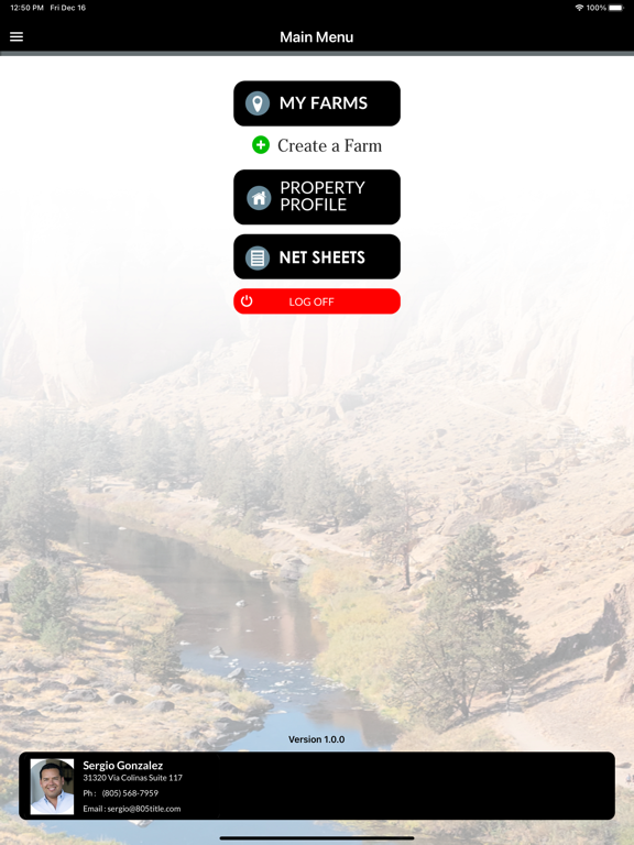 App screenshot