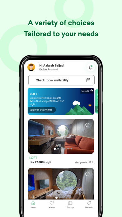 QuBED Hospitality Screenshot