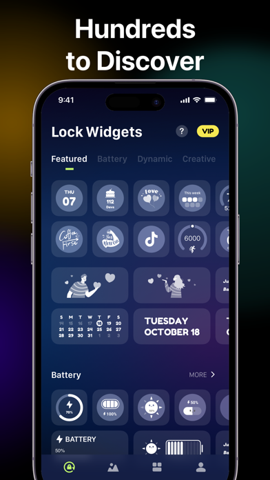 Lock Screen Widgets 16-Widget Screenshot