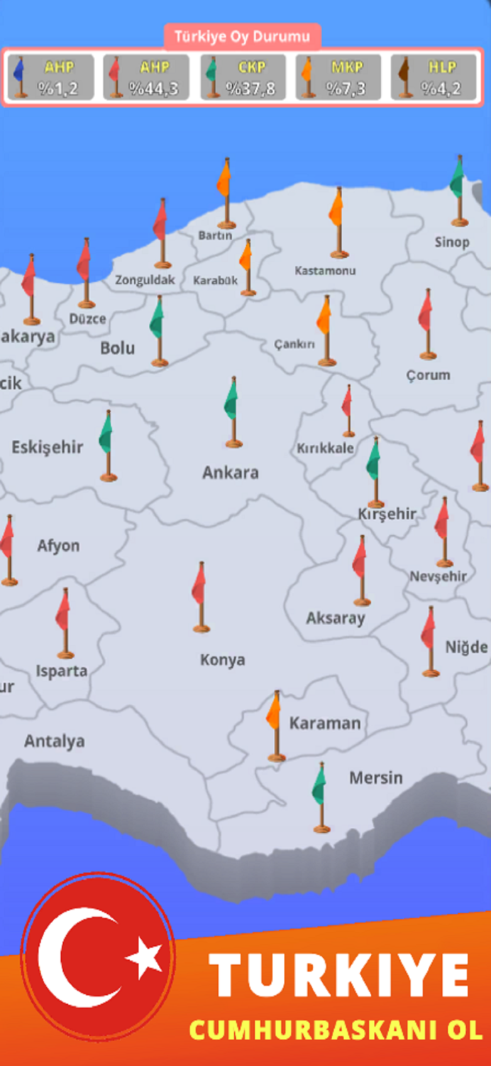 Seçim 2023 - Başkan Oyunu