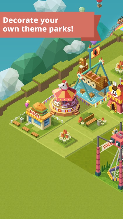 Merge Tycoon: 2048 Theme Park