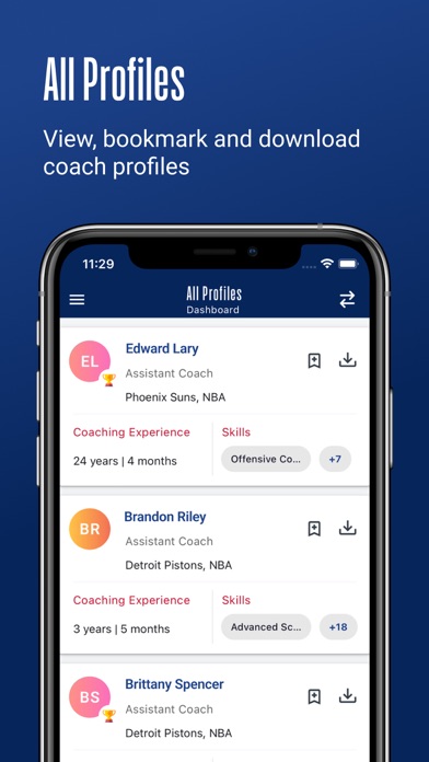 NBA Coaches Database Screenshot