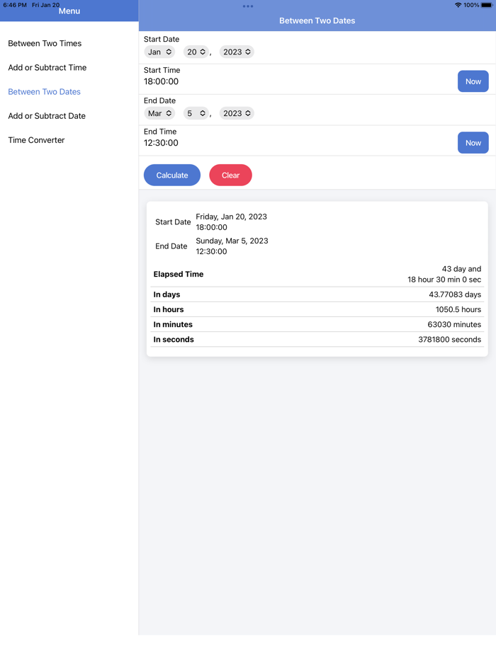 Time Duration-Add Calculator