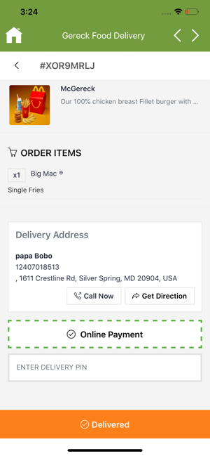 Gereck Food Delivery(圖6)-速報App